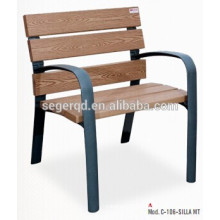 banc de jardin en fer forgé